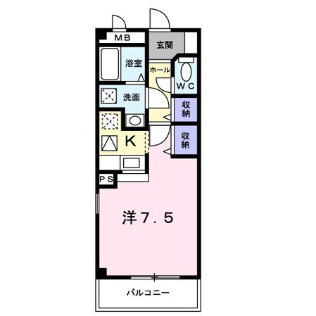 吹田駅 徒歩15分 2階の物件間取画像